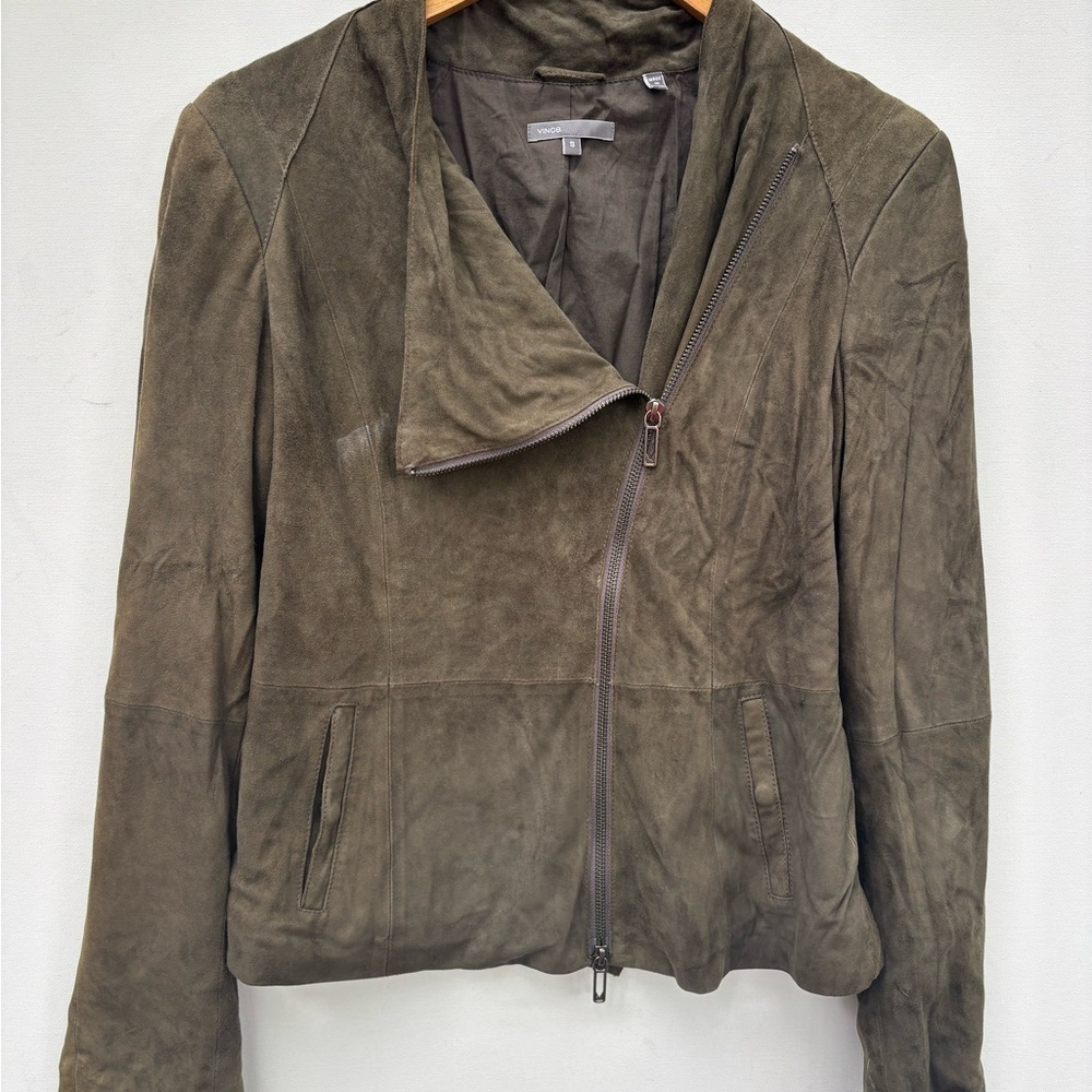 Vince Suede Jacket MINOR FLAW